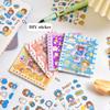 Frosted Manual Sticker Cartoon DIY Decorative Material Sticker Free Cut Cute Waterproof Magazine Sticker Book School Supplies