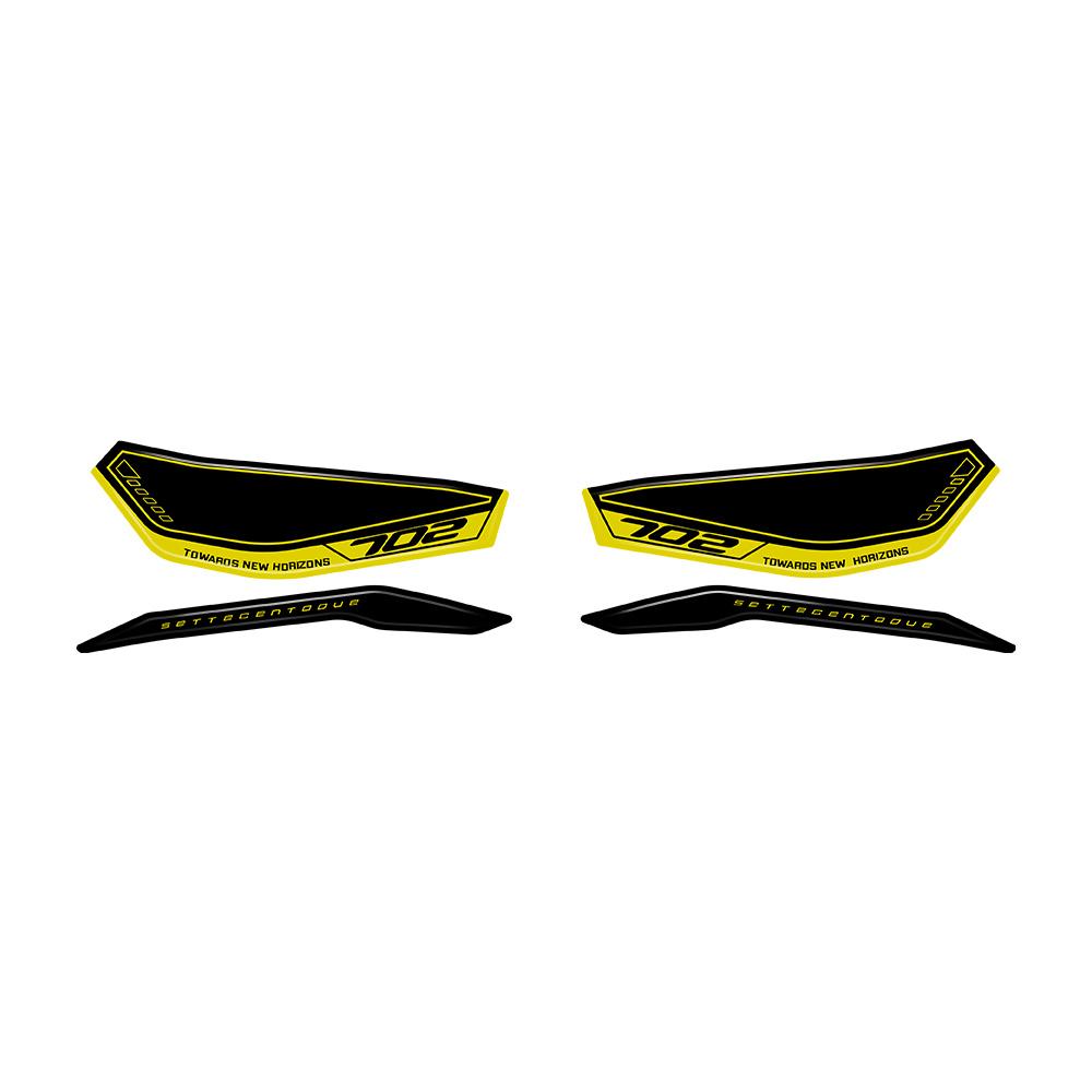 For Benelli TRK 702X 2023 2024 2025 Motorcycle 3D Gel Epoxy Resin Sticker Tank Pad Protection Kit