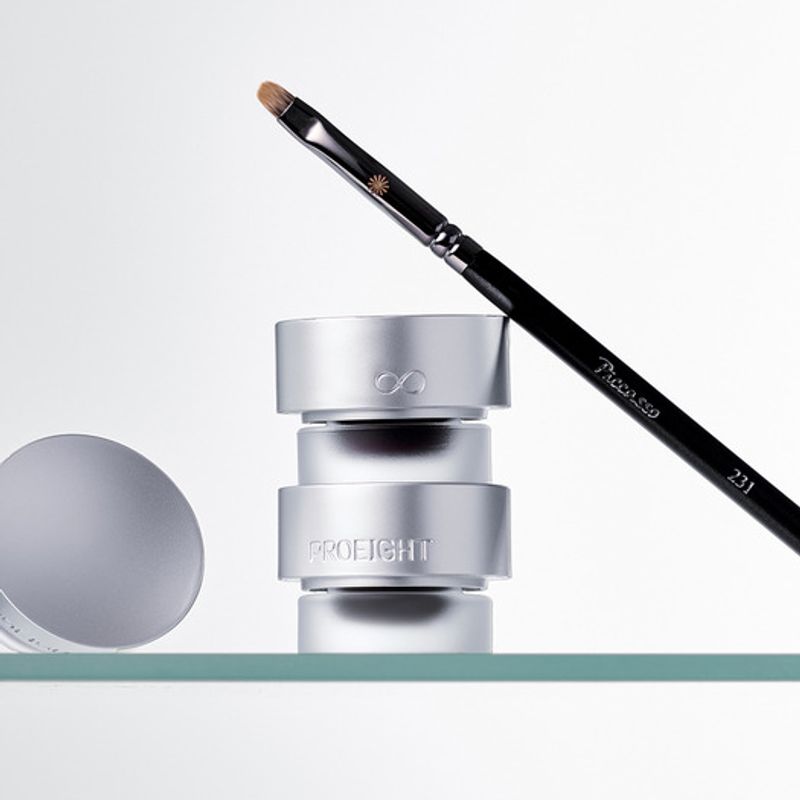 

[Picasso X Pro Eight] Стойкая гелевая подводка для глаз + Набор кистей для подводки Picasso 231 03 Wood Brown