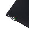 Li Ning Badminton Series Solid Color Logo Breathable Quick-Dry Polo Shirt Unisex Tops Black APLR125-9