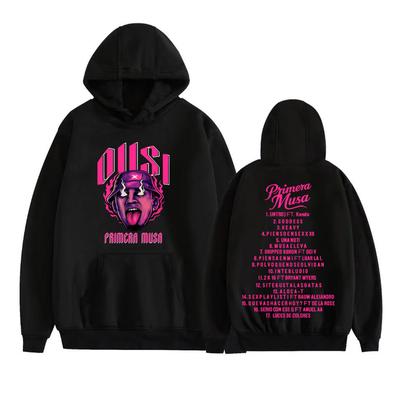 Rapper Omar Courtz Primera Musa Album Hoodies Herren Damen Mode Hip Hop Style Sweatshirts Lässige Langarm Oversized Pullover