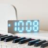 New INS Fresh White Floor Alarm Clock Simple Room Clock Creative NATO Style Student Alarm Clock 8017