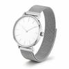 Montres Ultra-fines Mode pour Femmes Luxe Motif Léopard Bracelet en Maille Montres-bracelets à Quartz pour Dames Montre Féminine Minimaliste Reloj