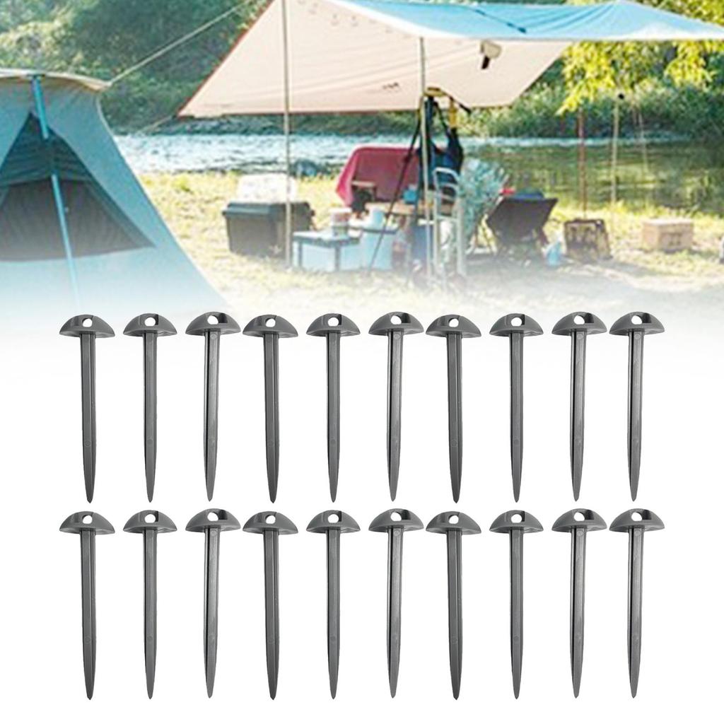 Heavy-Duty Tent Stakes for Outdoor Camping And RVing - Set of 20