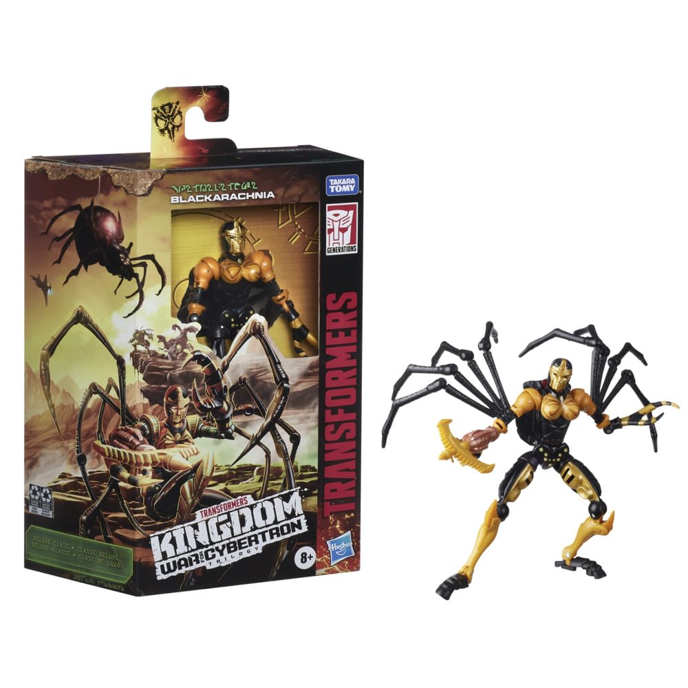 Transformers War for Cybertron Kingdom Deluxe Blackarachnia