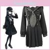 Stylish Anime Danganronpa Saihara Shuichi Cosplay Costume For Women In Black And Gray