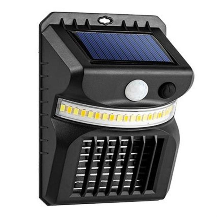 

W792-2 2-in-1 Solar Sensor Mosquito Killer Lamp Mosquito Catcher Bug Zapper Garden Lawn Lamp White Purple Light