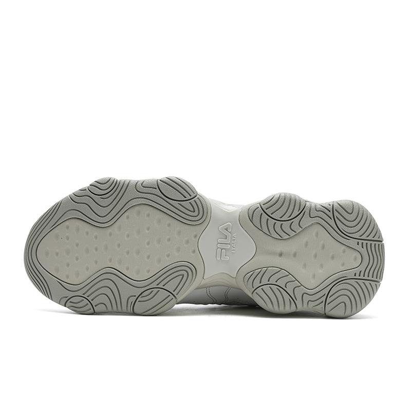 New FILA Breathable And Lightweight Low Top Casual Shoes Men's Gray Silver F12M532150FFS