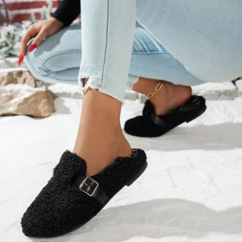 Winter Women's Warm Shoe Slip-On Casual and Comfortable Shoes