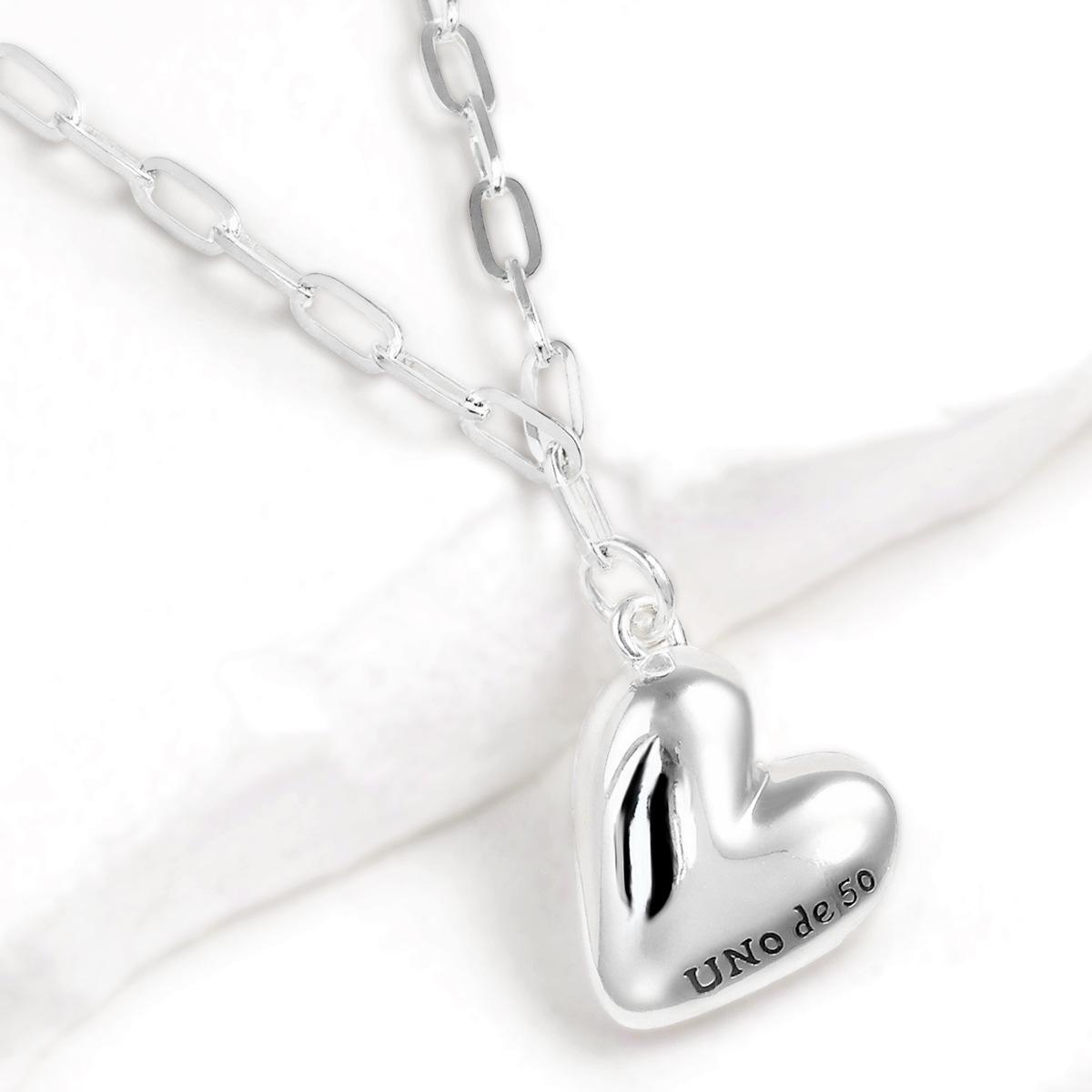Spanish UNOde50 Exaggerated Heart Pendant Necklace
