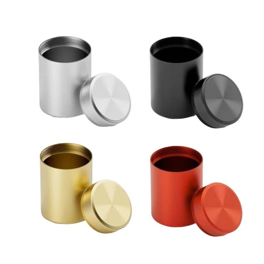 

Moisture-proof Nut Candy Food Storage Container Mini Tea Can Sugar Coffee Candy Organizer Travel золотий