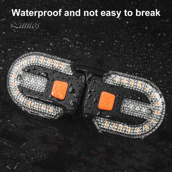 Bike Tail Light with Turn Signals Remote Control Split Bicycle Rear Light USB Rechargeable Road Mountain Bike Night Riding Safety Warning Lamp