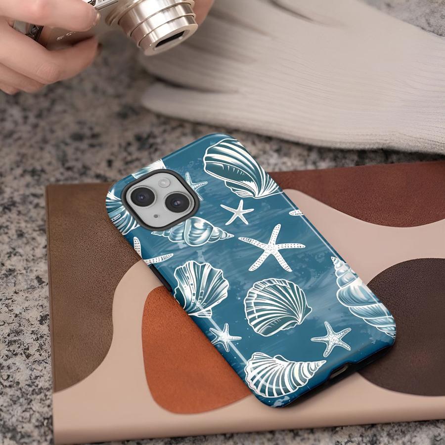 Seaside Shell Pattern Phone Case for Xiaomi Redmi Note 14 Pro Plus 5G 14 4G Soft Cover Capa