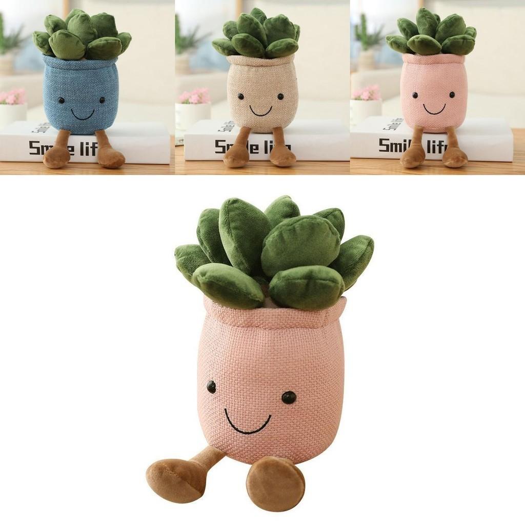 Lifelike Succulent Plants Plush Stuffed Toy Featuring Super Soft Fabric Ideal For Kids