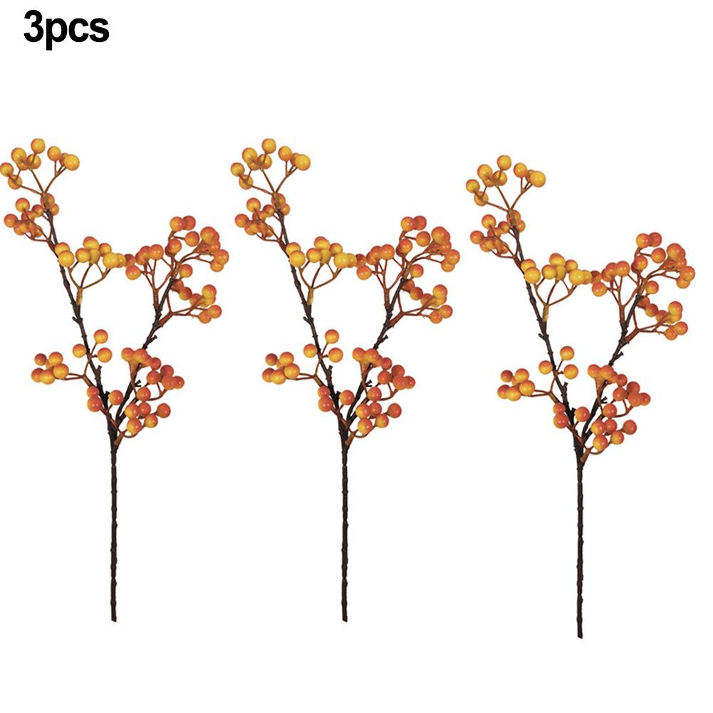 Fake Blueberry Berries Faux Bouquets Foam Foam Material Plastic