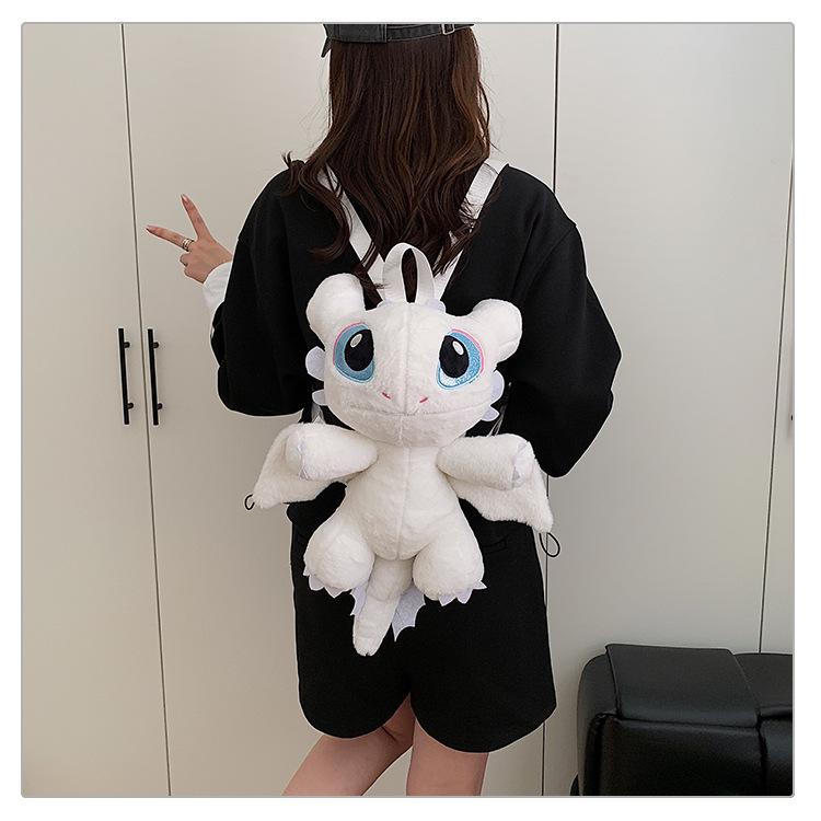 Drachenzähmen leicht gemacht Ohnezahn Plüsch Rucksack & Umhängetasche - Eltern-Kind-Geschenk