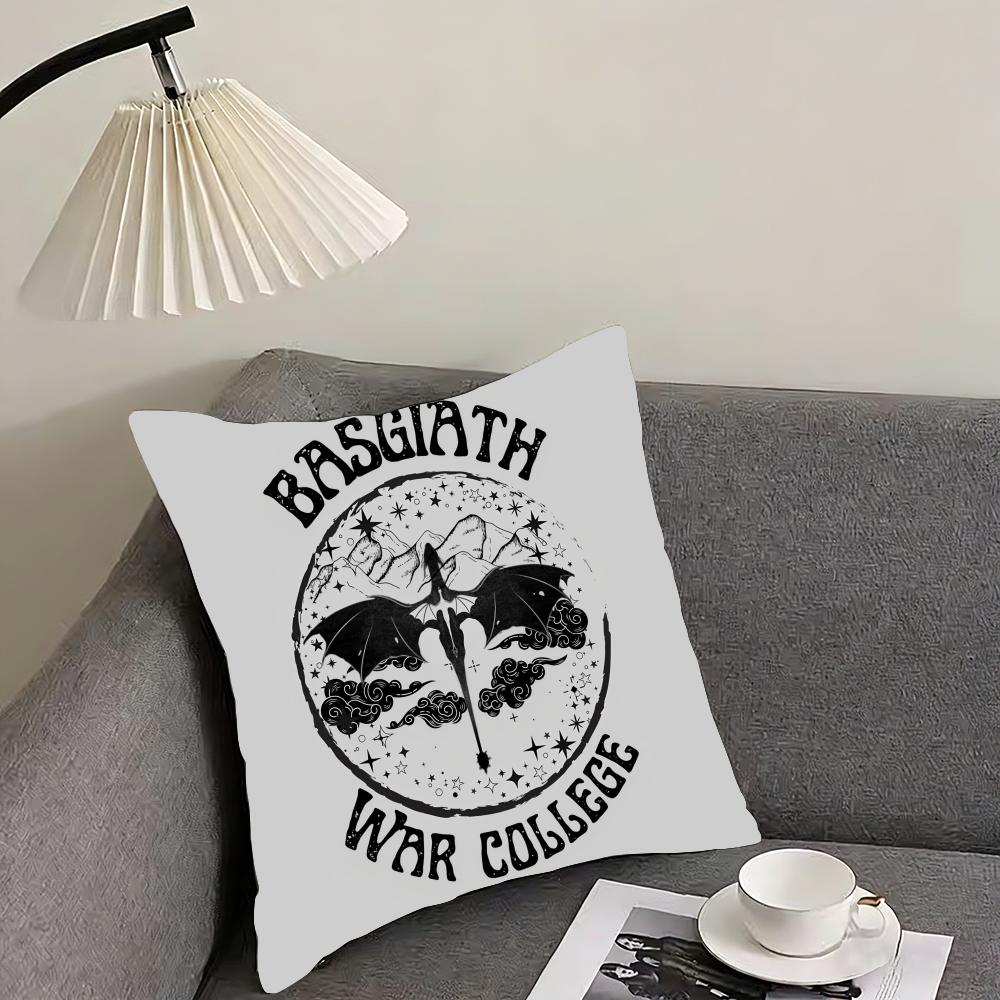 

Cartoon WWingS DDragonS Cushion Cover Pillowcase Comfort Sofa Bed Silky Elegant Invisible Zipper Decorative Cushion Cover 30x30cm