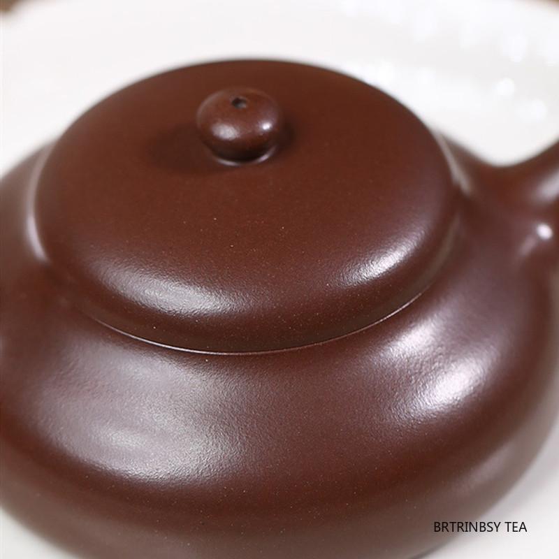130ml Yixing Handmade Purple Clay Teapot Tradition Chinese Zisha Tea Pot Beauty Tea Infuser Kettle Household Tea Set Teaware