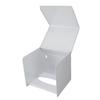 Wall Toilet Paper Holder Box Waterproof Space Aluminum Toilet Tissue Box Dispenser for Bathroom