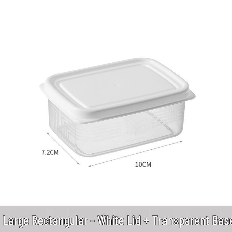 Microwaveable Portion Boxes for Frozen Meat, Grains & Miscellaneous Storage in Fridge/Freezer