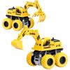 Abs Inertia Engineering Car Toy Vehicle For Children Shock-resistant Excavator Model