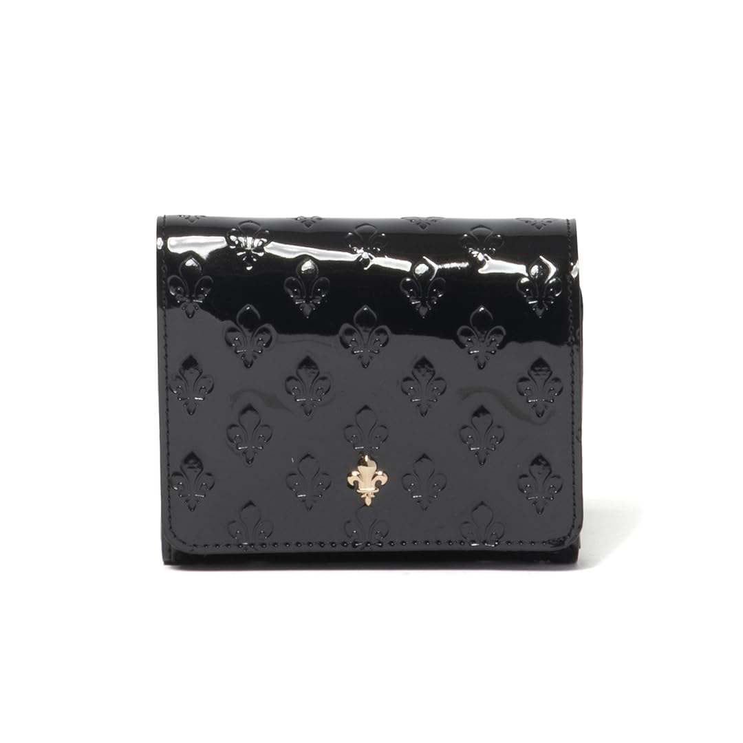 

Женский длинный кошелек Patrick Cox Lily с блестками и эмалью с узором из королевских лилий (PXLWDBS1) в черном