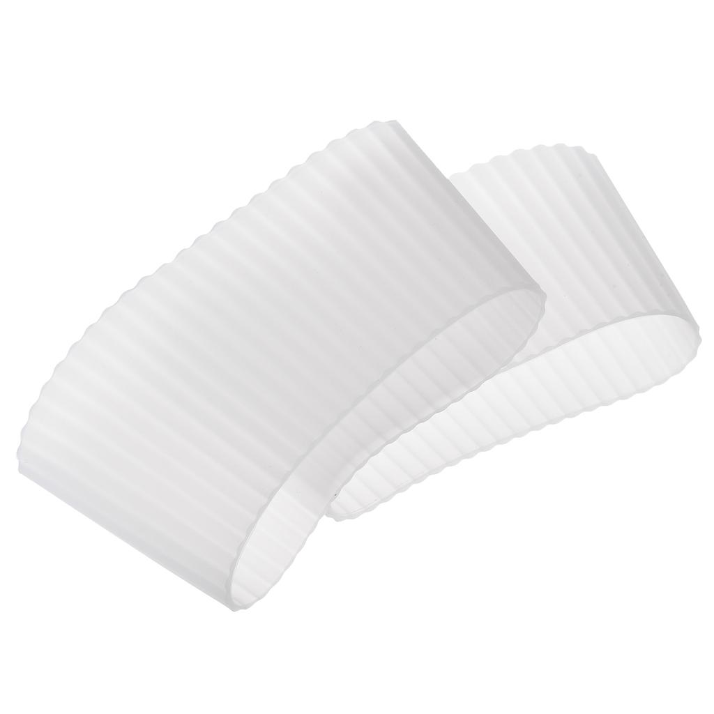 Mug Sleeves Heat Resistant Protective Anti-slip Cup Silicone Covers Water Bottle Boots Pack of 2