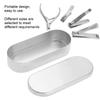 Dental Nail Tools Sterilizer Tray Sterilization Box Disinfection Container Manicure Tools