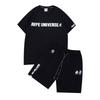 Ape Head AAP Men's & Women's Trendy 2-Piece Set: Loose Sports Shorts & Short-Sleeve T-Shirt