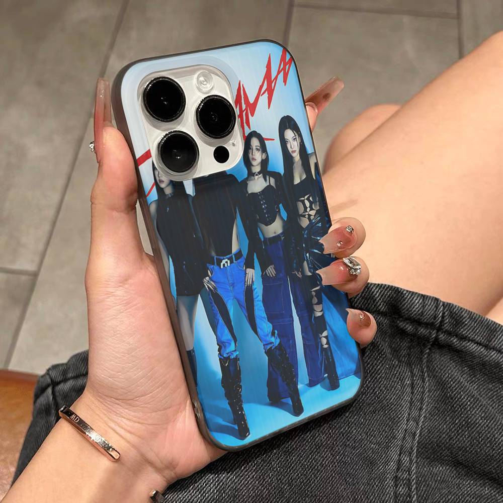 KPOP A-aespa Phone Case For IPhone 17 16 15 14 Plus 11 12 13 Pro Max Shockproof Protection Soft Back Cover