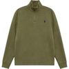 Polo Ss25 Half-Zip Logo Embroidered Long Sleeve Sweatshirt Standard Fit Men Sweatshirt 710635035-006