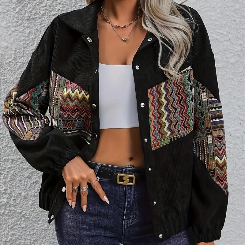 2025 Autumn New Collection, Ethnic Style, Collar Cardigan Coat, Women's, Autumn/Winter Style, Cardigan Top, Fashion Design