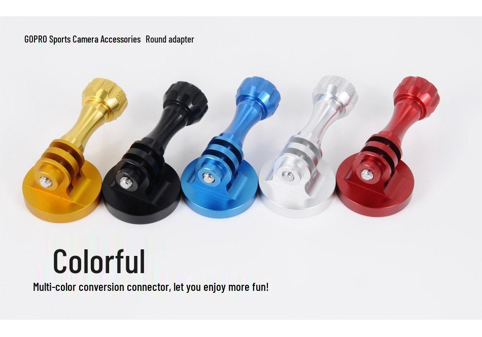 Aluminum Alloy Adapter Mount for GoPro 13/12/11/10/9/8 Accessories