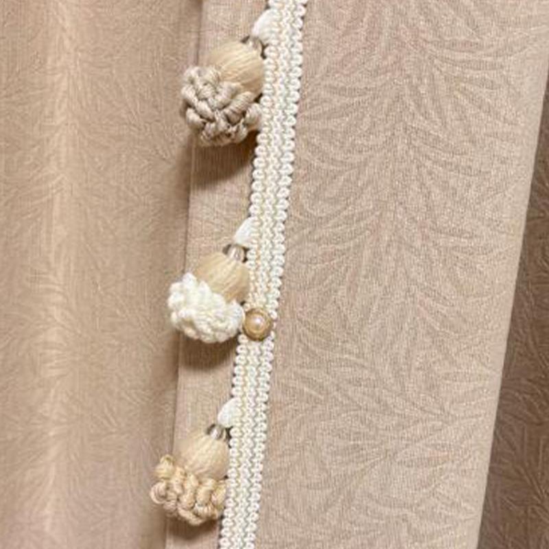 1/2/3M Tassel Fringe Lace Trim Ribbon Sofa Curtain Tablecloth Diy Decorative Pom Pom Ball Fringe Lace Edging Upholstery Crafts