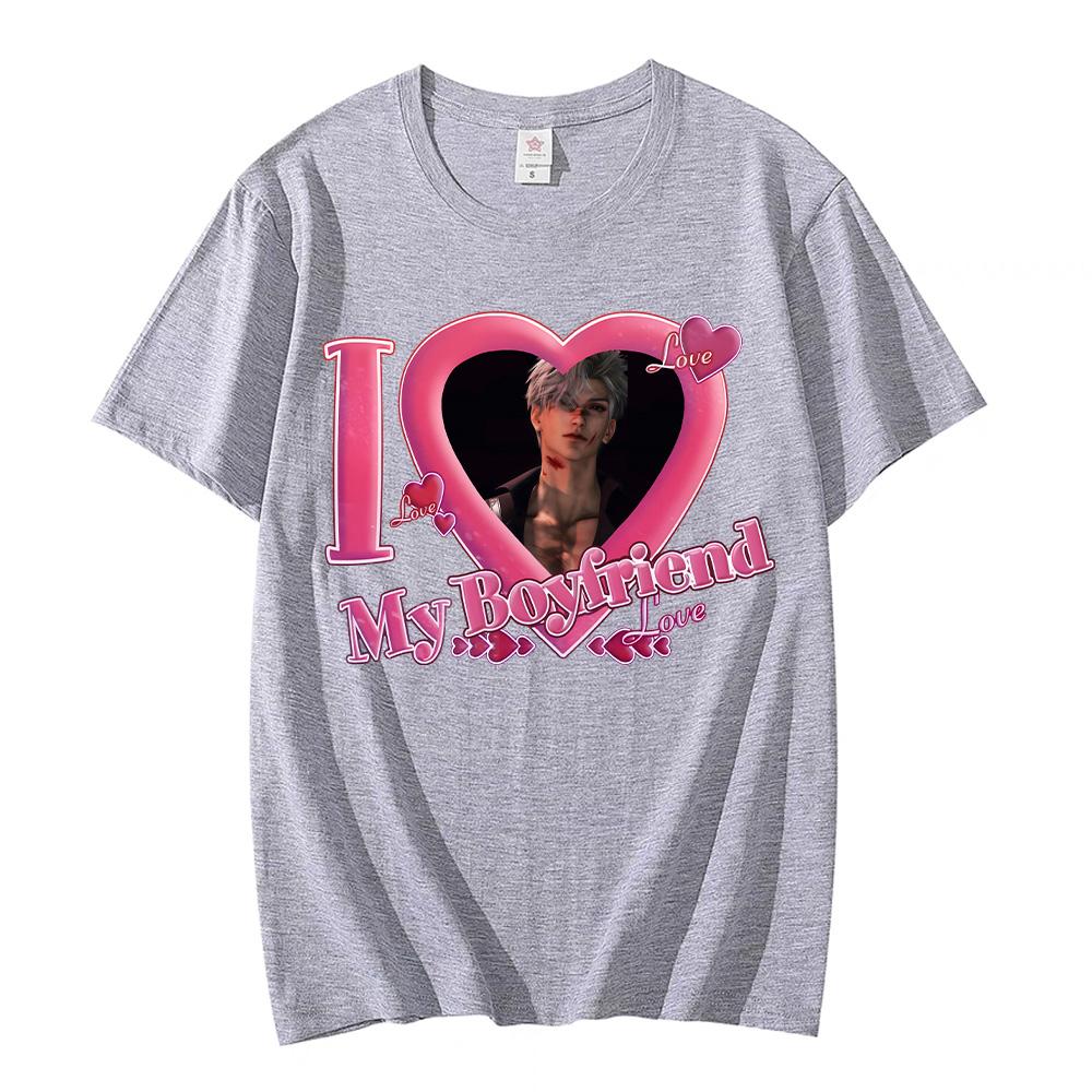 Kocham Mojego Chłopaka Sylusa T-shirty Miłość i Deepspace Gorąca Gra T-shirty Walentynki Idealny Top Moda Damska Nowa Odzież T-shirt