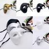 Masquerade Male Halloween Mask With Half Face Design For Adults Party Cosplay