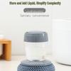 Multi-Functional Detachable Pot Brush with Automatic Liquid Dispensing, Safe for Cookware, Press-Type Cleaning Tool