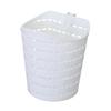 Bathroom Storage Basket Hanging Rotatable Single Hook Hollow Plastic Basket