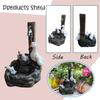 Ducks Family Bathing Garden Statue Decoration,  Garden Statue