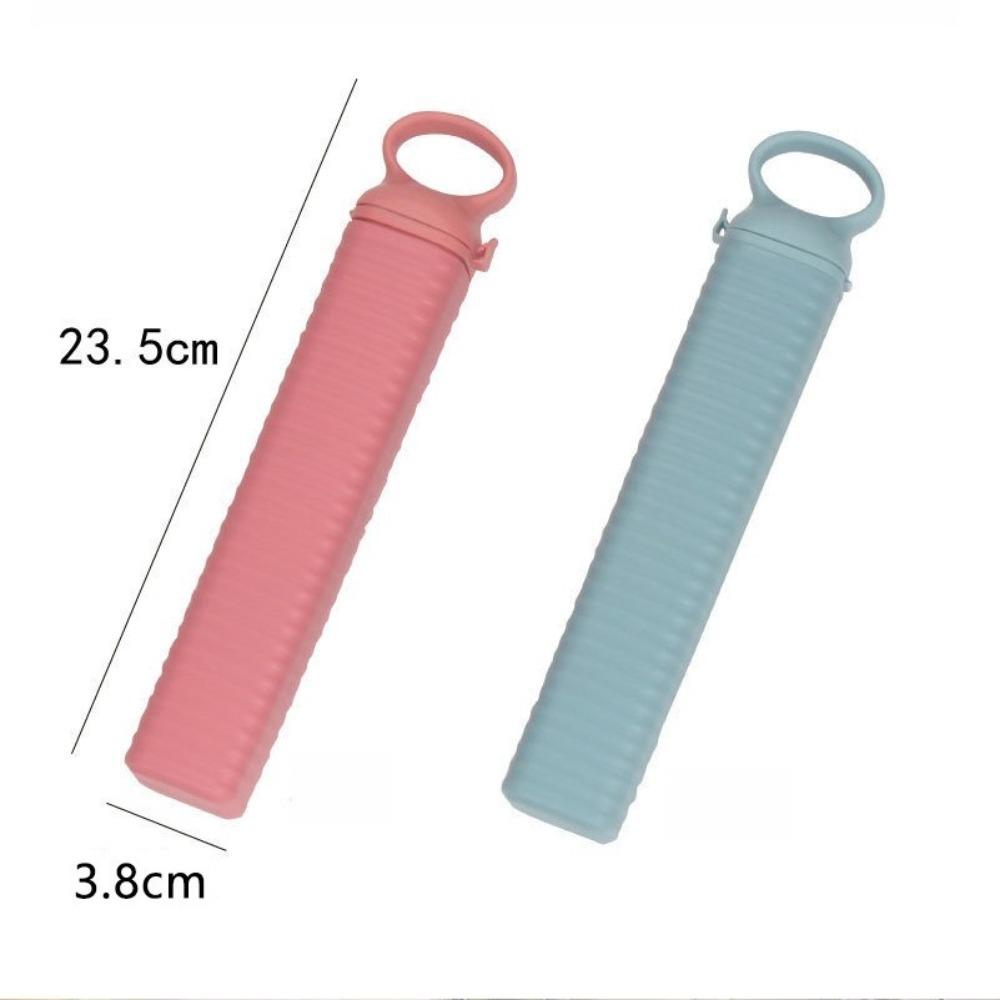Creative Ice Cube Mold Pull-Out Bar 10 Grid Frozen Ice Cube Plate Maker Silicone Ice Box Suitable For Home Bars Kitchen Homemade