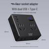 86 Type Wireless Multi-function Socket Adapter Panel Converter