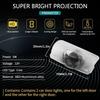 2Pcs Led Car Door Welcome Light Warning Light For Lexus GS 300 330 350 430 450 2012 2013 2014-2017 Auto Decorations Accessories