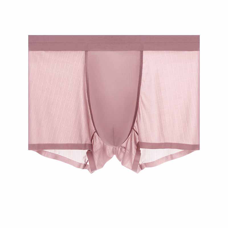 Mens Boxer Shorts Ice Silk Men Panties Seamless Underwear Man Underpants Panties Male Ultra-thin Breathable Briefs
