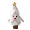 Christmas Gnome Decoration Fluffy Christmas Tree Doll with Glitter Star Topper Plush