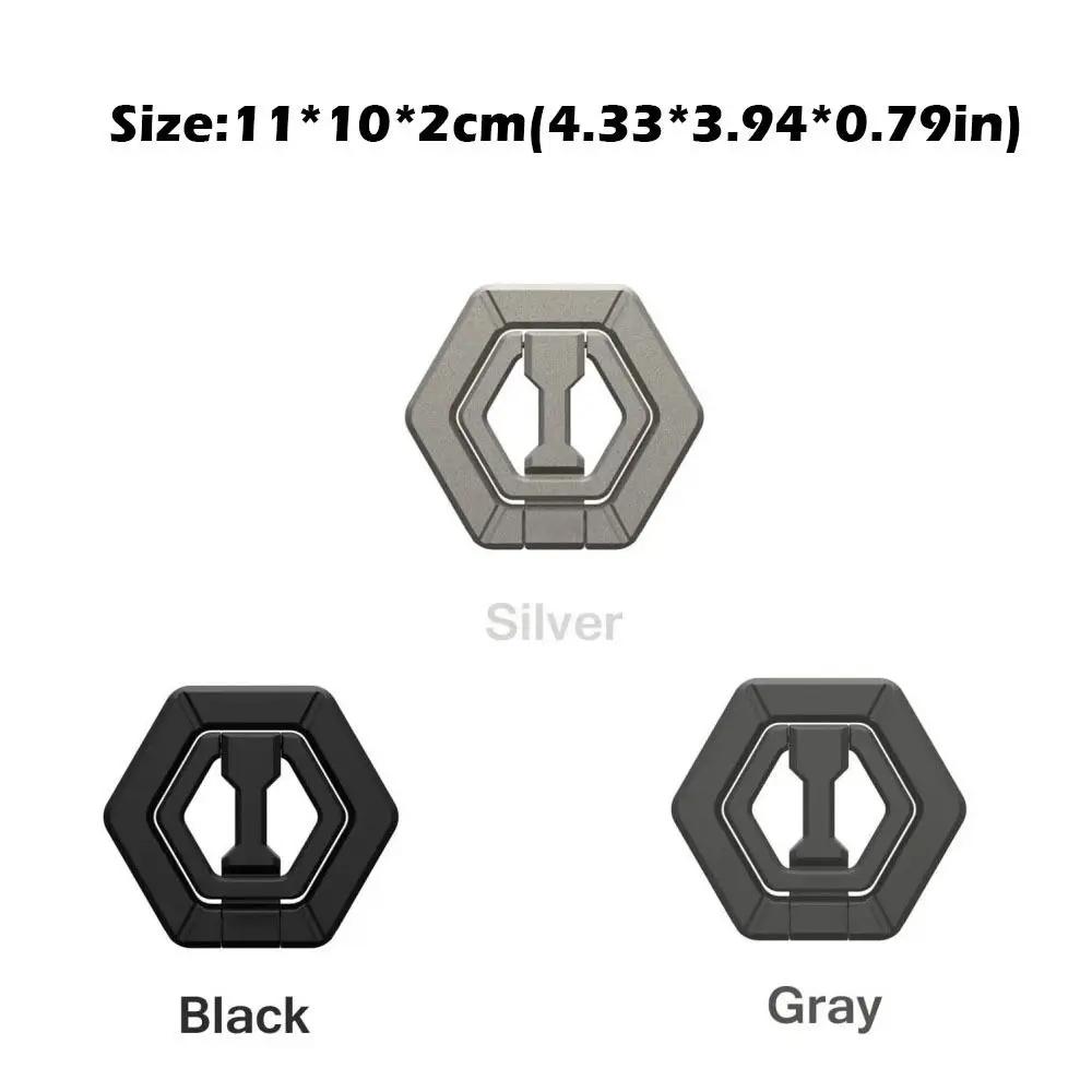 Hochwertiger U Armor G Metall-Telefonhalter, faltbar, um 360 Grad drehbar, magnetischer Saugnapf-Ständer, tragbarer Ring-Lazy-Halter