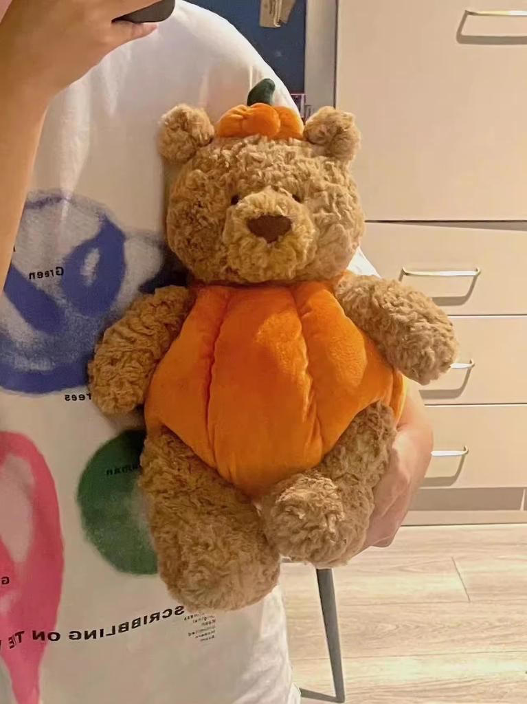 new Fun Barcelona Bear Handheld Doll Stuffed Plush Toy Doll Cartoon Anime Cute Children's Birthday Gift Doll