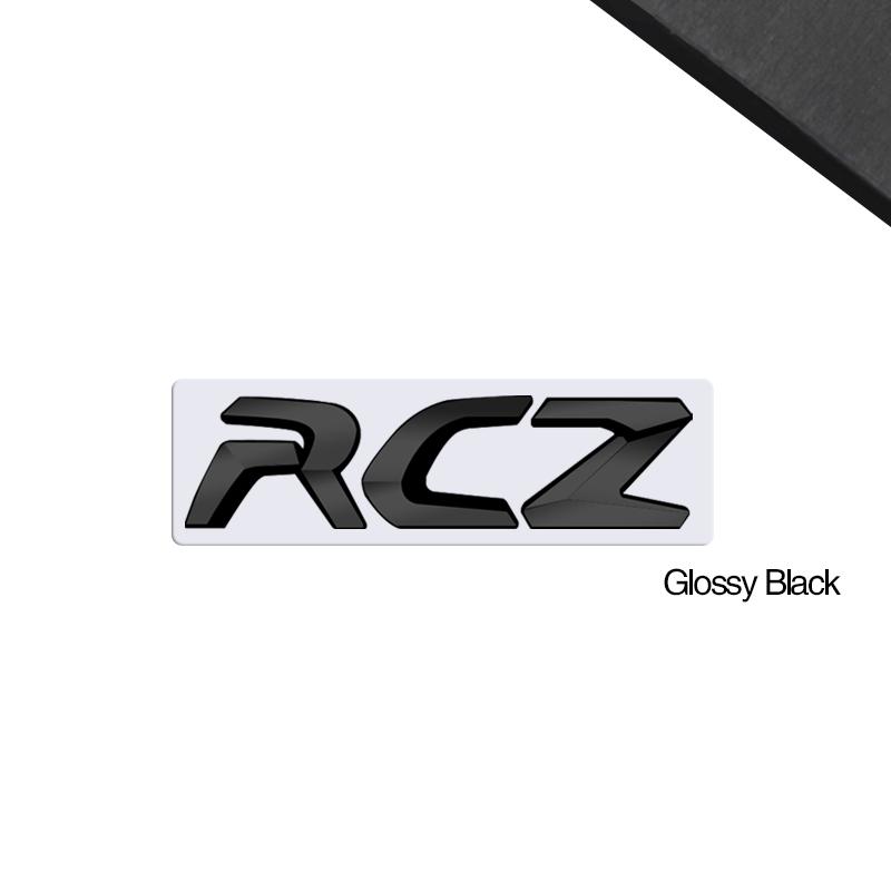 3D-Styling Für RCZ 407 408 508 2008 3008 4008 5008 107 WMBD6 Metall-Emblem Auto-Buchstaben Heckklappen-Aufkleber Abzeichen Auto-Zubehör