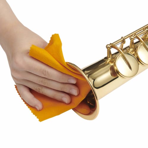 Hakuba KA-36 Silicone Cloth L (Orange)