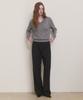 ADAUL Winter Pintuck Straight Fit Slacks - Black