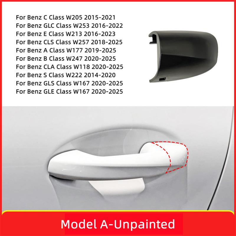 Mercedes C/E/S/GLC-Class Exterior Door Handle Cover W205 W253 Key Overlay